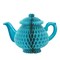 Party Central Club Pack of 12 Sky Blue Alice in Wonderland Outdoor Tissue Teapot Centerpieces Decors 9.5"